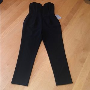 New With Tags Black Jumpsuit